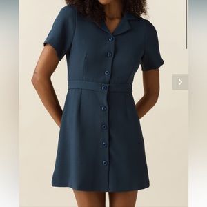 Vetta NOTCH COLLAR TWO PIECE DRESS - LIMITED EDITION